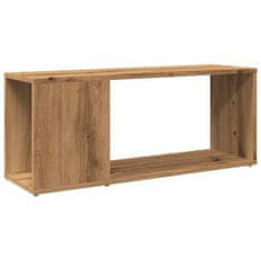 Vidaxl TV stolek dub artisan 80x24x32cm cm kompozitní dřevo