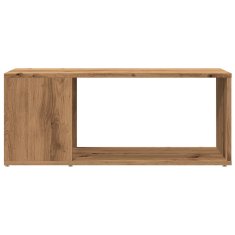 Vidaxl TV stolek dub artisan 80x24x32cm cm kompozitní dřevo