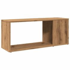 Vidaxl TV stolek dub artisan 80x24x32cm cm kompozitní dřevo