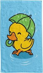 FARO Textil Bavlněná froté osuška DUCK 017 30x50 cm modrá