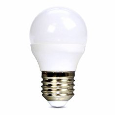 Solight Led žárovka, miniglobe, 4w, e27, 3000k, 340lm