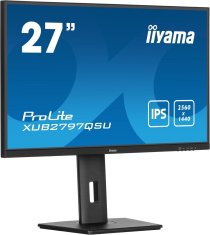 iiyama ProLite/XUB2797QSU-B1/27"/IPS/QHD/100Hz/1ms/Black/3R