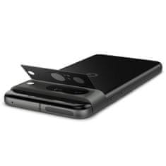 Spigen Ochrana fotoaparátu Spigen OPTIK.TR "EZ FIT" 2BALENÍ Google Pixel 8 Black