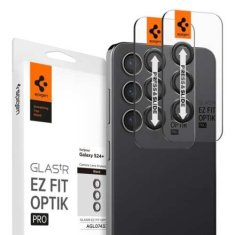 Spigen Ochrana fotoaparátu na Galaxy S24 PLUS Black Spigen OPTIK.TR "EZ FIT" 2BALENÍ