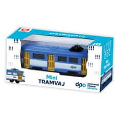 Tramvaj kovová mini DPO Ostrava 8.5 cm