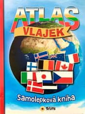 Atlas vlajek - Samolepková knížka