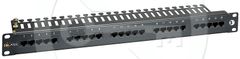 Solarix SX25-ISDN-BK - ISDN panel 25 x RJ45