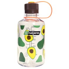 Nalgene Láhev Nalgene Narrow Mouth 500 ml Clear w/Avocados print