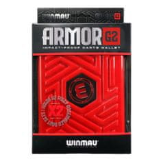 Winmau Pouzdro na šipky - Armor G2 - Red