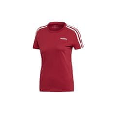 Adidas Tričko červené XS E 3S Slim Tee