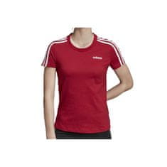 Adidas Tričko červené XS E 3S Slim Tee