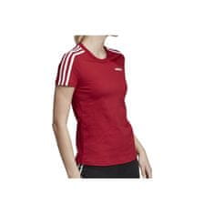 Adidas Tričko červené XS E 3S Slim Tee