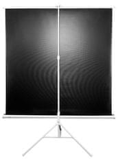 Elite Screens plátno mobilní trojnožka 71" (180,3cm)/ 1:1/ 127×127cm/ gain 1.1/ case bílý