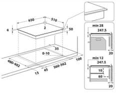 Whirlpool Indukční varná deska WF S4665 CPBF