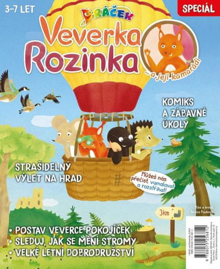 Pauková Tereza: Dráček speciál – Veverka Rozinka a její kamarádi