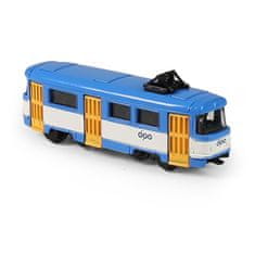 Tramvaj kovová mini DPO Ostrava 8.5 cm