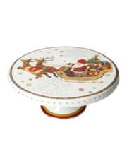 Brandani Porcelánový tác na noze CHRISTMAS 21cm BRANDANI