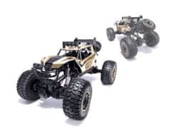 KIK RC auto Rock Crawler 2.4GHz 1:8 51cm zlatý