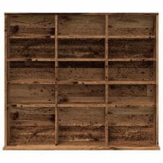 Vidaxl Skříňka na CD old wood 100 x 23 x 89,5 cm kompozitní dřevo