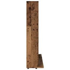 Vidaxl Skříňka na CD old wood 100 x 23 x 89,5 cm kompozitní dřevo