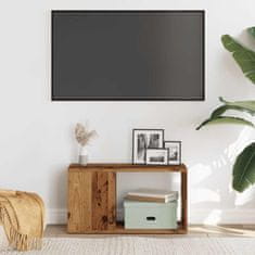 Vidaxl TV stolek old wood 60 x 24 x 32 cm kompozitní dřevo