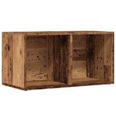 Vidaxl Úložný box old wood 69,5x34x36 cm kompozitní dřevo