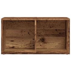 Vidaxl Úložný box old wood 69,5x34x36 cm kompozitní dřevo