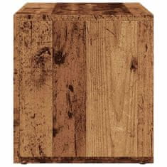 Vidaxl Úložný box old wood 69,5x34x36 cm kompozitní dřevo