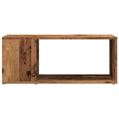 Vidaxl TV stolek old wood 80x24x32 cm kompozitní dřevo