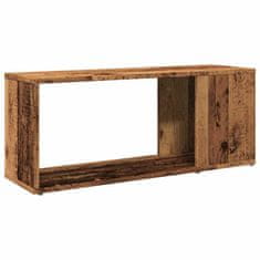 Vidaxl TV stolek old wood 80x24x32 cm kompozitní dřevo