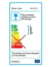 Nova Luce NOVA LUCE venkovní zapuštěné svítidlo do země BANG nikl satén hliník LED 1W 3000K 3V IP67 délka kabelu 1.80m použijte driver 9020170 9019212