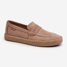 Big Star Pánské espadrilky Eco Suede Beige velikost 45