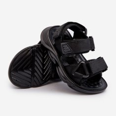 Dětské sandály na suchý zip Black velikost 33