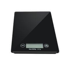 Ruhhy 24211 Digitální kuchyňská váha 5 Kg, slim, černá