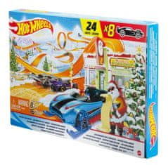 INTEREST Adventní kalendář Hot Wheels 24 okének Holiday Hot Rods.