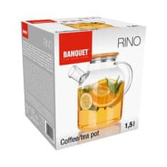 BANQUET Konvice skleněná RINO 1,5 l