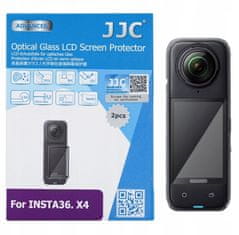 JJC 2x Tvrzené Sklo Kryt 9H na LCD displej pro Inst 360 X 4 Insta360 X4 / JJC