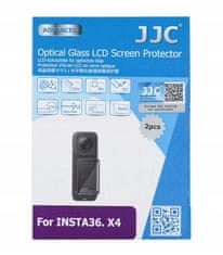 JJC 2x Tvrzené Sklo Kryt 9H na LCD displej pro Inst 360 X 4 Insta360 X4 / JJC