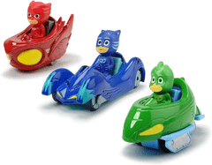 PJ Masks Dickie Toys PJ Masks Pyžamasky Sada 3 kovové vozídla.