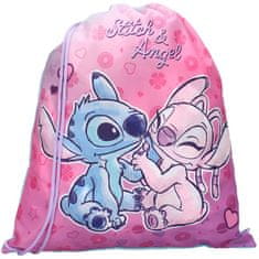 Vadobag Sáček na přezůvky / vak na záda Stitch & Angel