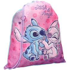 Vadobag Sáček na přezůvky / vak na záda Stitch & Angel