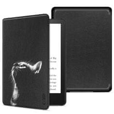 Tech-protect Smartcase pouzdro na Amazon Kindle Paperwhite VI / 6, black cat