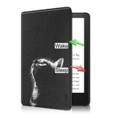 Tech-protect Smartcase pouzdro na Amazon Kindle Paperwhite VI / 6, black cat