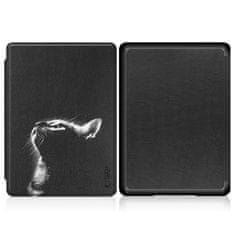 Tech-protect Smartcase pouzdro na Amazon Kindle Paperwhite VI / 6, black cat