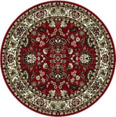 Kusový koberec TEHERAN T-117 red kruh 160x160 (průměr) kruh