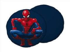 JERRY FABRICS Tvarovaný mikroplyšový polštářek Spiderman 03 Polyester, 33x29 cm