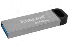 Kingston DataTraveler Kyson, - 512GB, stříbrná