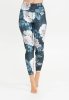 Legginsy Do Jogi Athlecia France - Dark Floral