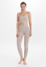 Athlecia Legginsy Do Jogi Athlecia Nagar Seamless - Beżowy