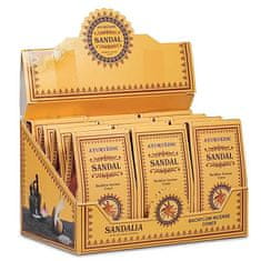 LIFEFIT Kónické Kadidlo Ayurvedic Sandalwood - Santalové Dřevo